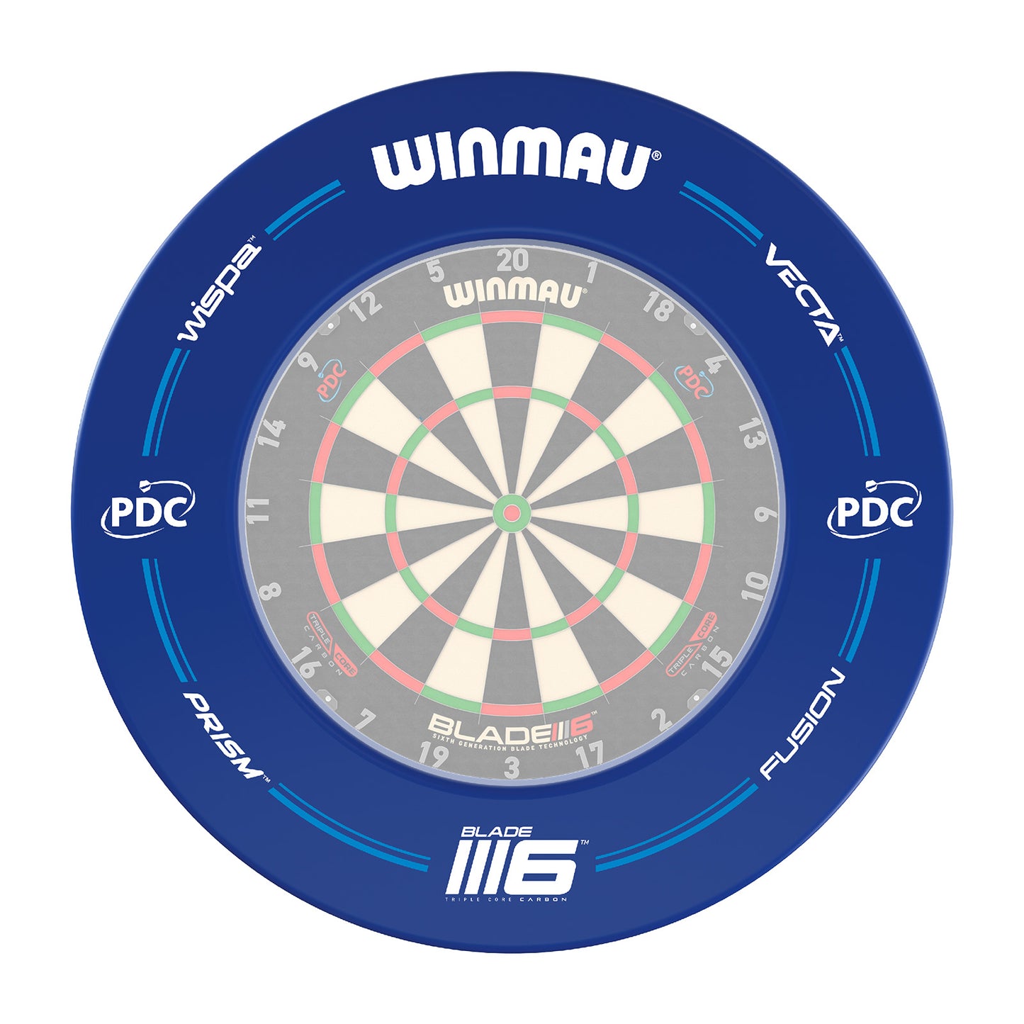 Winmau Surround/Catchring PDC Blue/Blau 4441