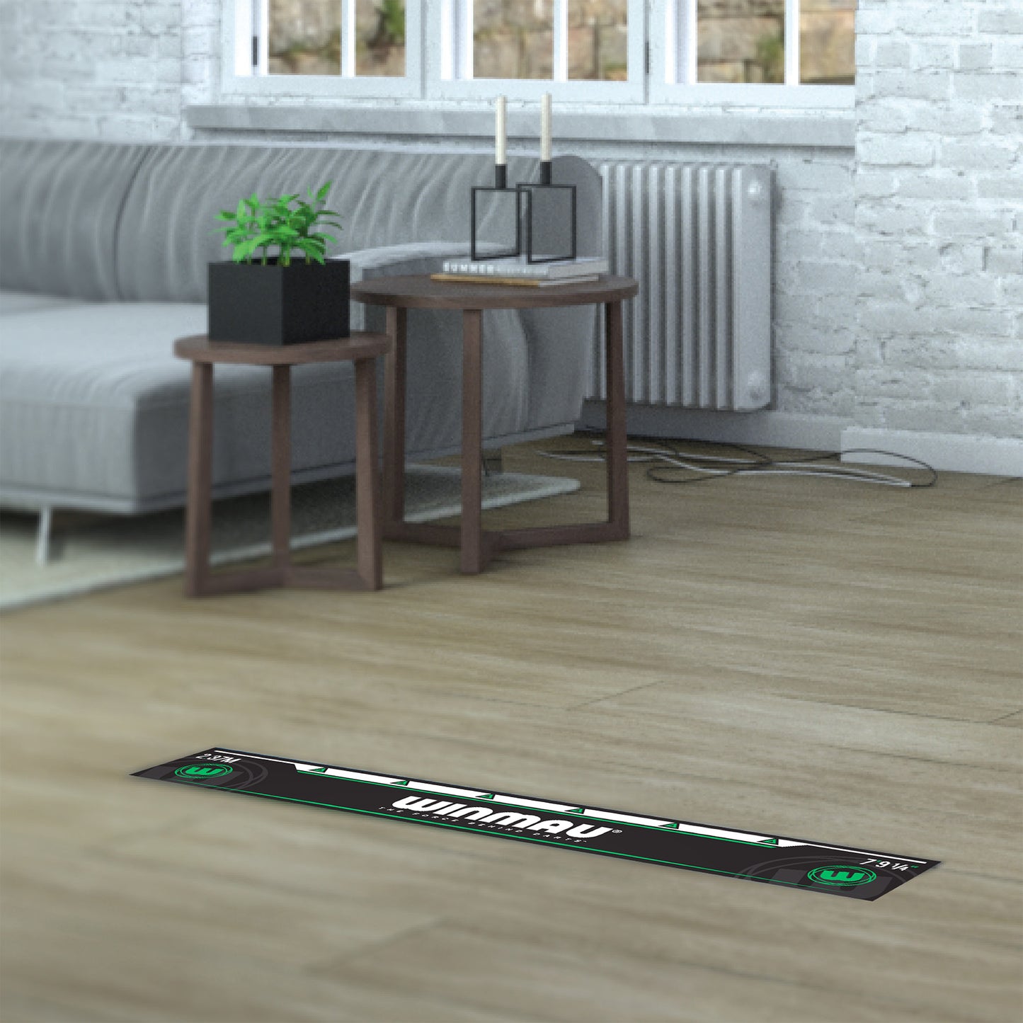 Winmau Abwurflinie 237 cm (Steel und Soft), 8762 (Dart-Board Zubehör)