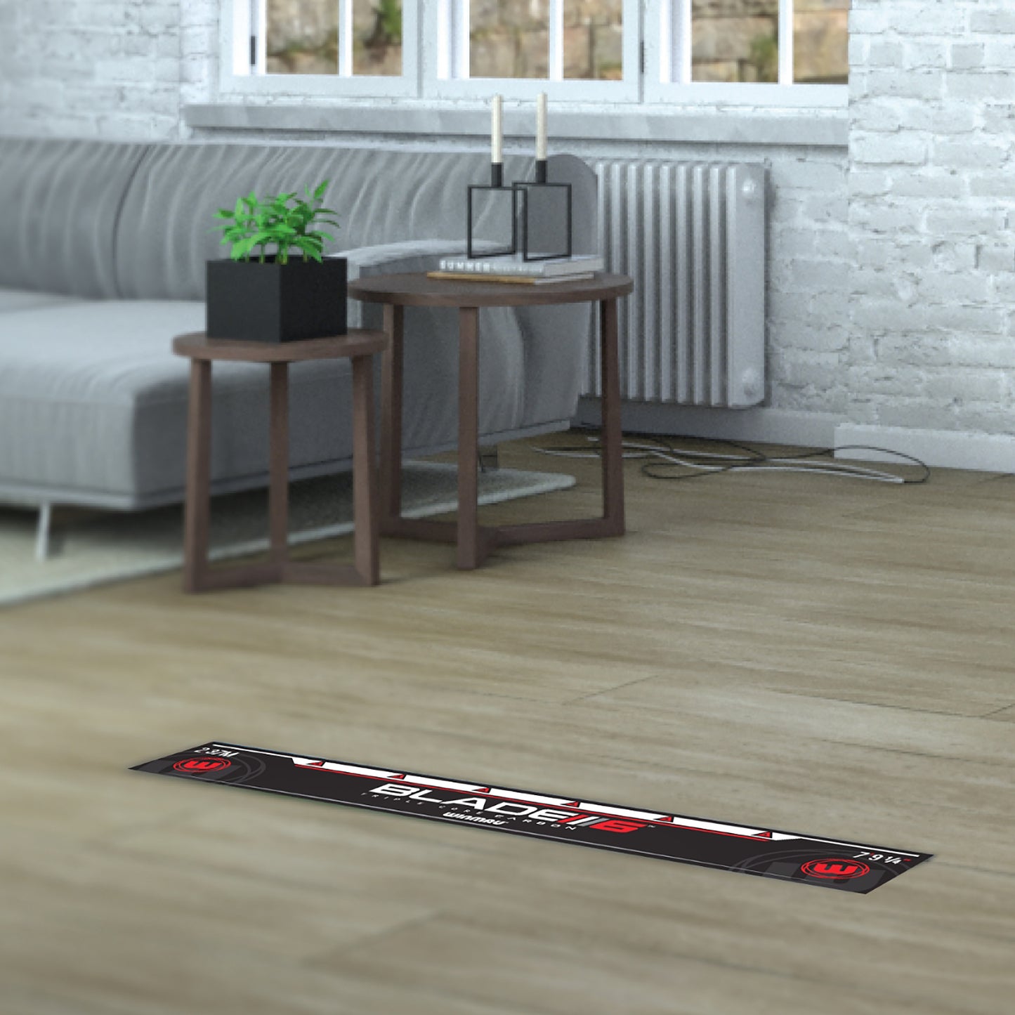 Winmau Abwurflinie 237 cm Oche Line Blade 6 8764 (Dart-Board Zubehör)