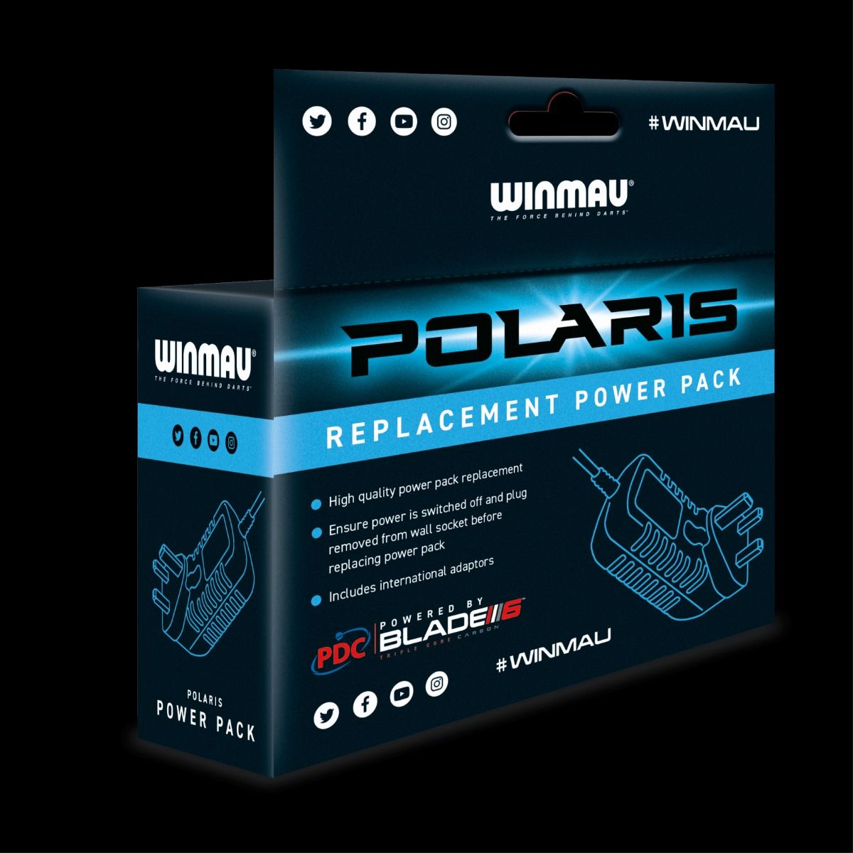 Winmau Polaris Power Replacement Pack (Dart-Board Zubehör - Stromersatzteil)