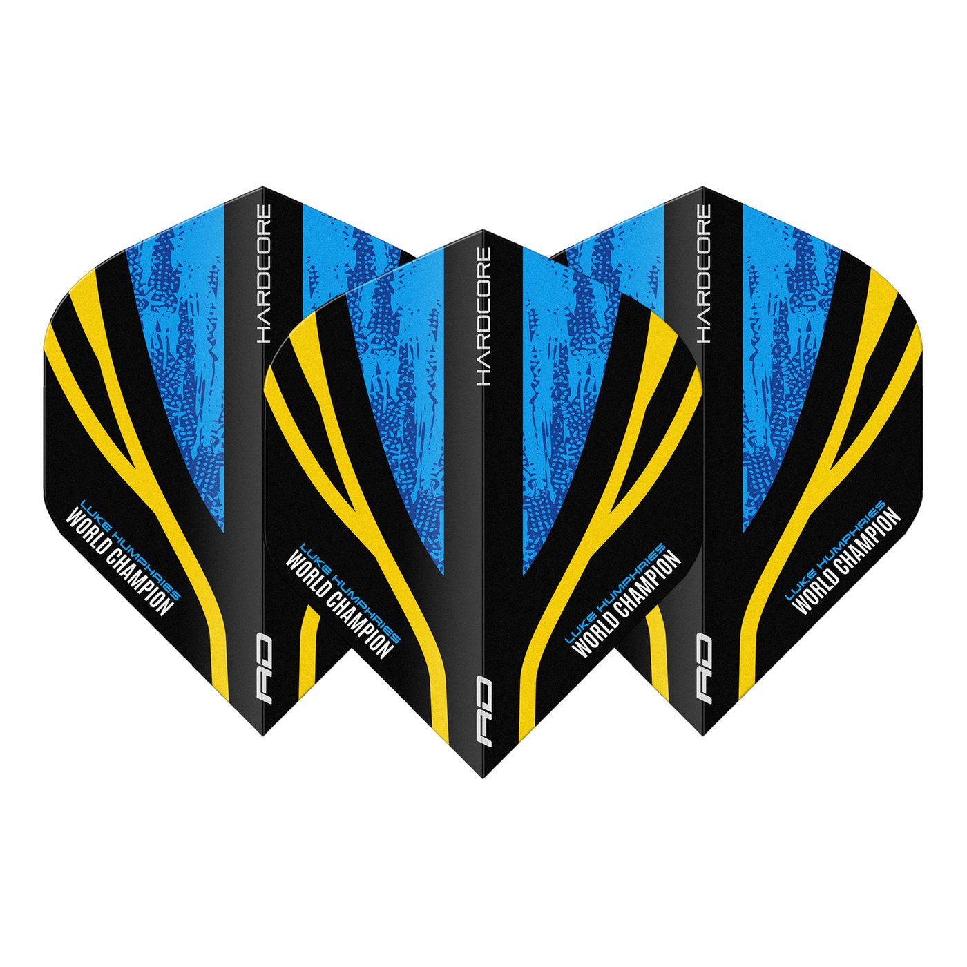 Reddragon Flights Luke Humphries WC Hardcore Standard ( Set = 3 Stück / 100 Micron)