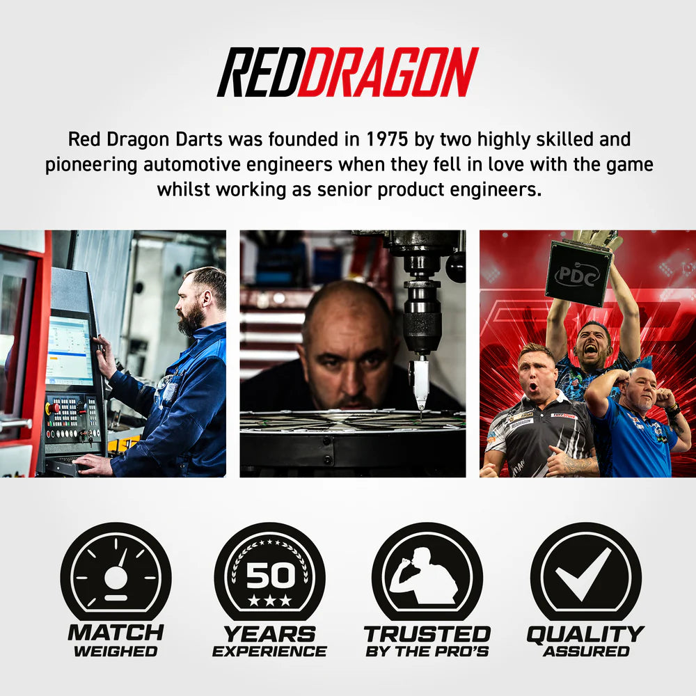 Reddragon Steel-Dart Javelin 85% Tungsten in 20g, 22g, 24g