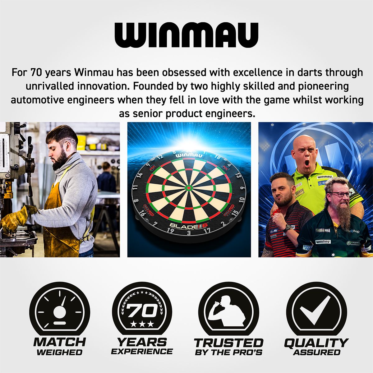 Winmau Surround/Catchring Blade 360 Black