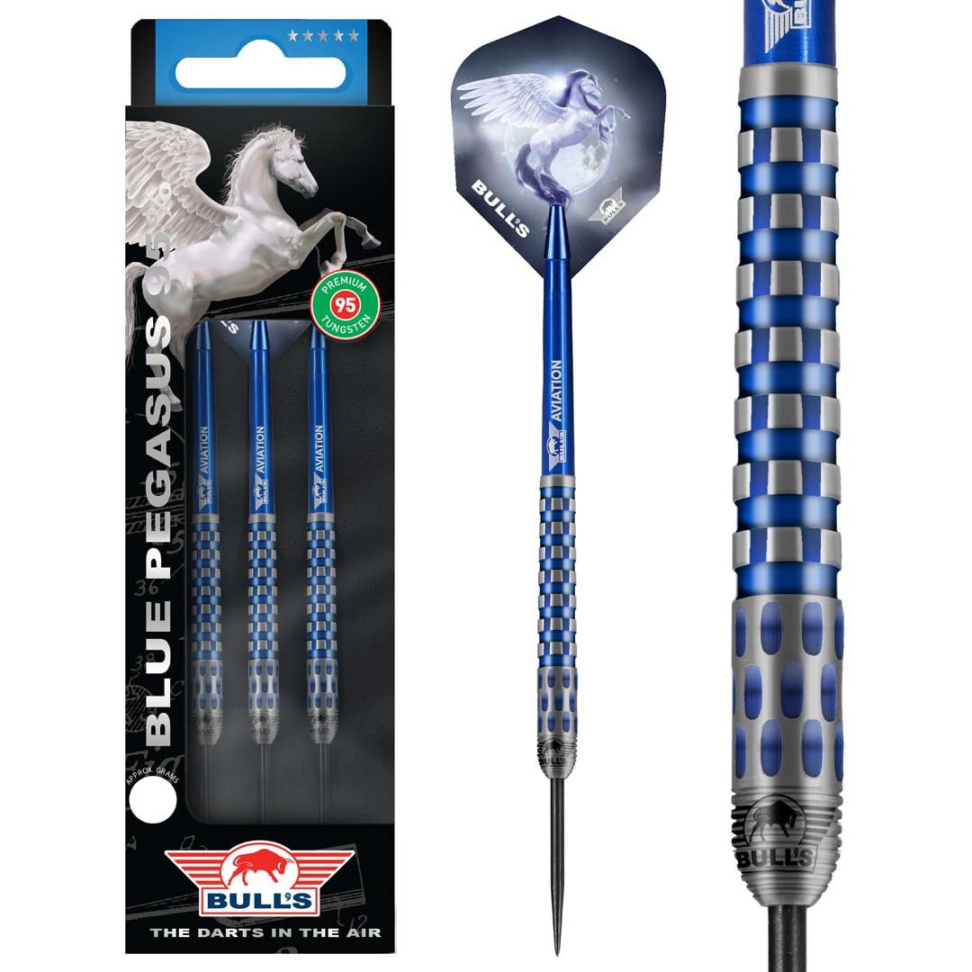 BullsNL Blue Pegasus 95% C Steeldart 24g