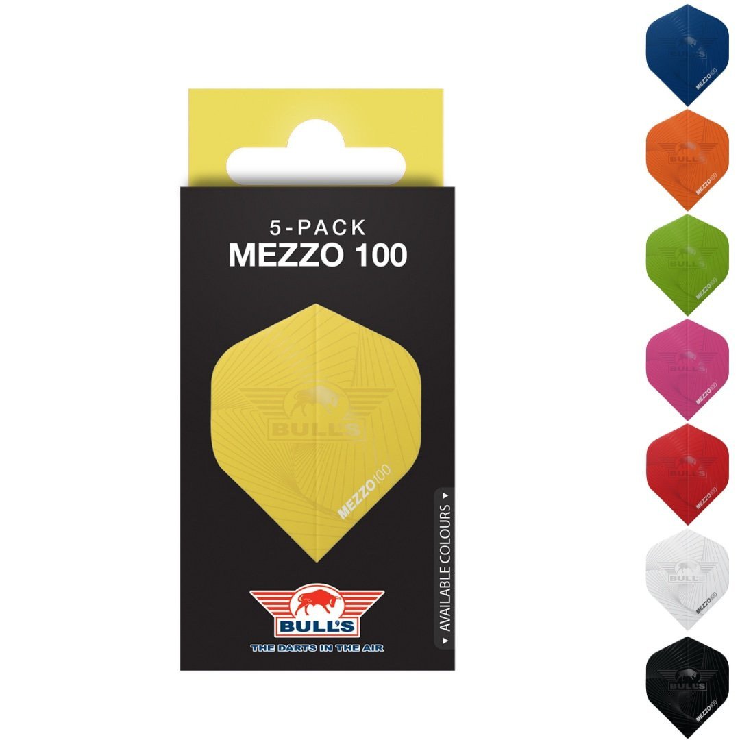 BullsNL Mezzo 100 No.2 Flights | 5-Pack Green
