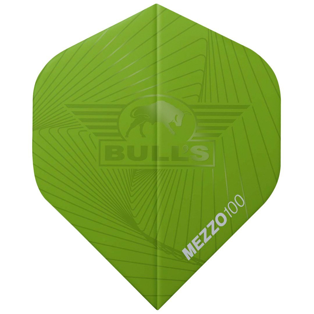 BullsNL Mezzo 100 No.2 Flights | 5-Pack Green