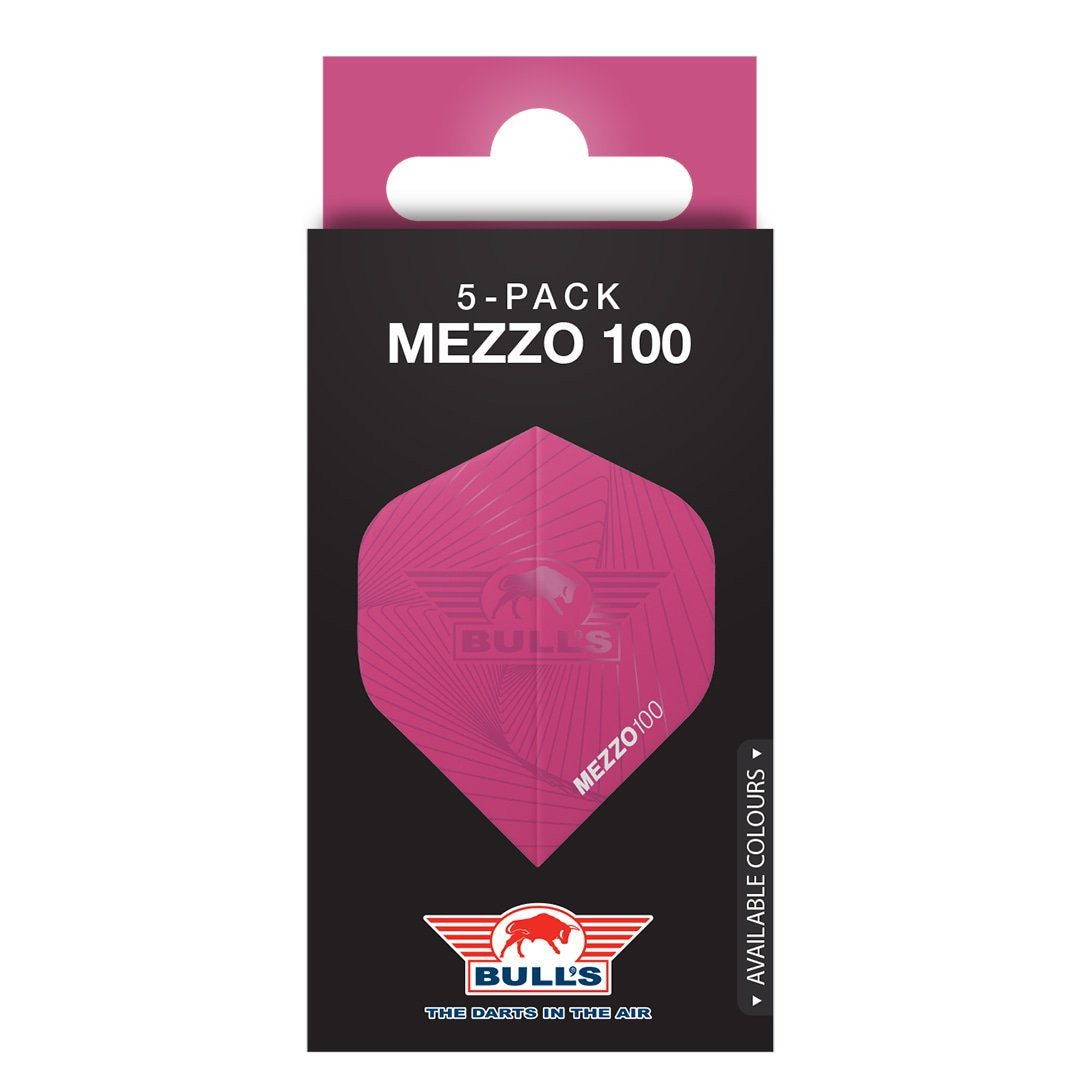 BullsNL Mezzo 100 No.2 Flights | 5-Pack Pink
