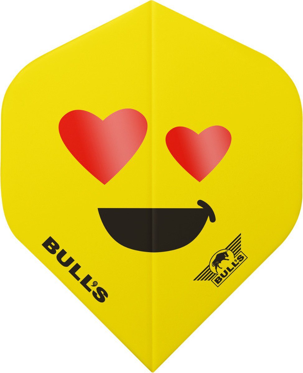 BullsNL Flight Smiley 100 Heart-eyes No.2