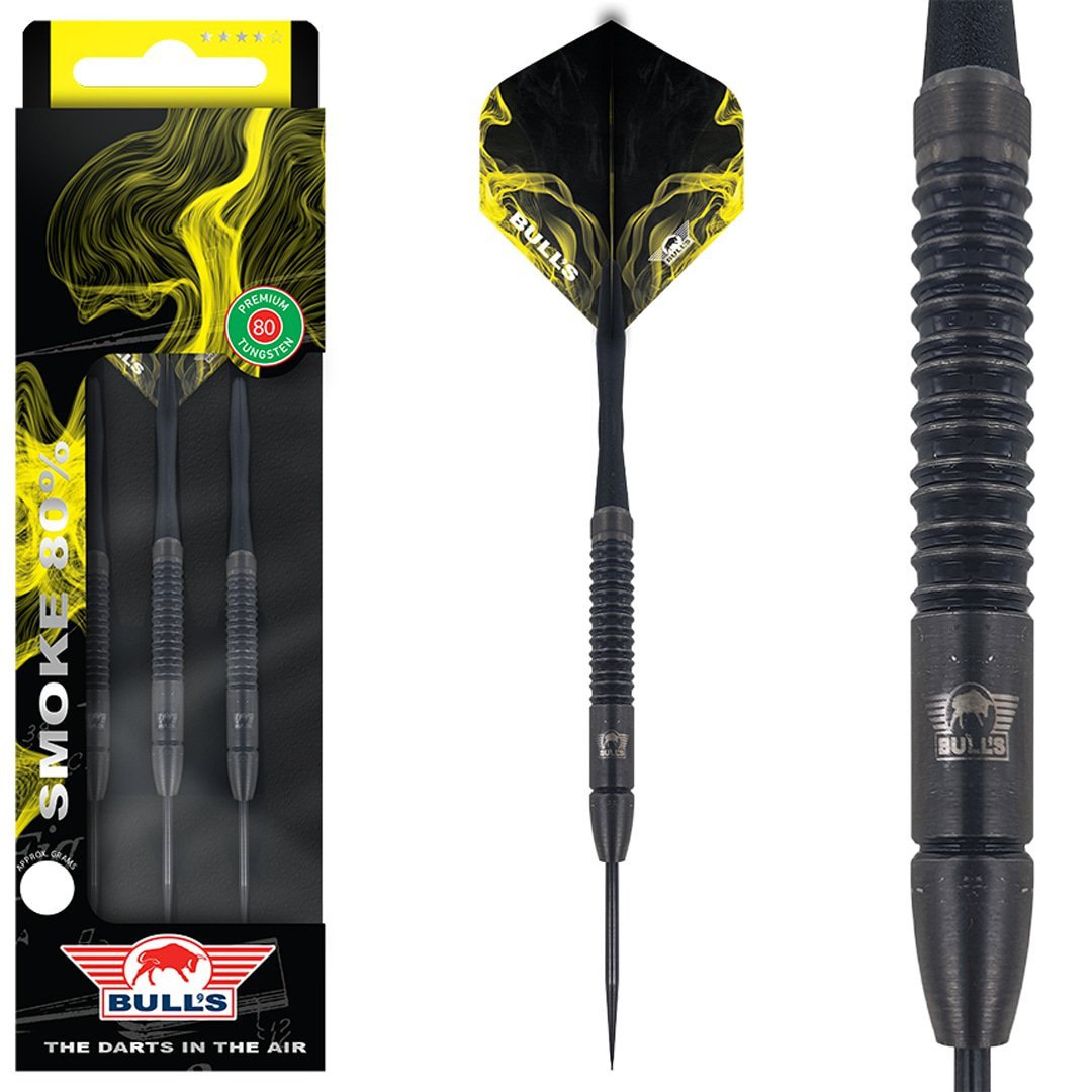 BullsNL Smoke 80% Black Steeldart 22g