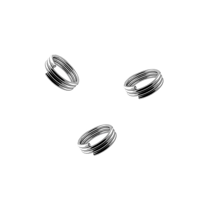 HARROWS Federringe für gelochte Flights (1 Set = 3 Stück) - Abverkauf! - 20% Rabatt!