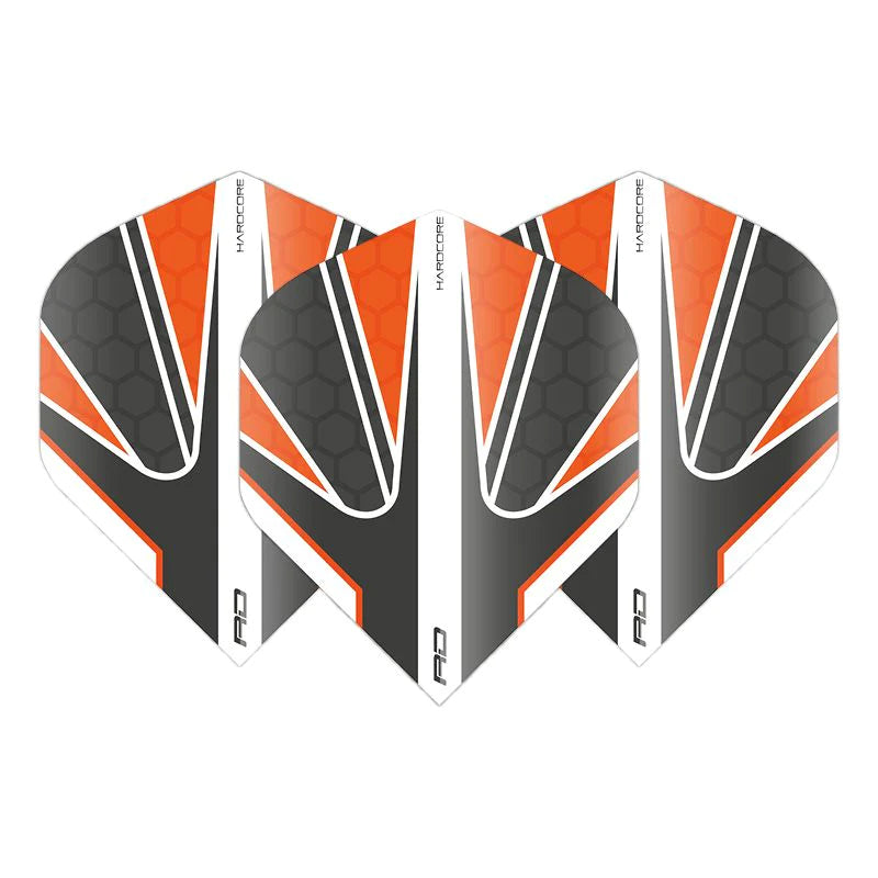 RedDragon Hardcore Radical Flights Grey Orange