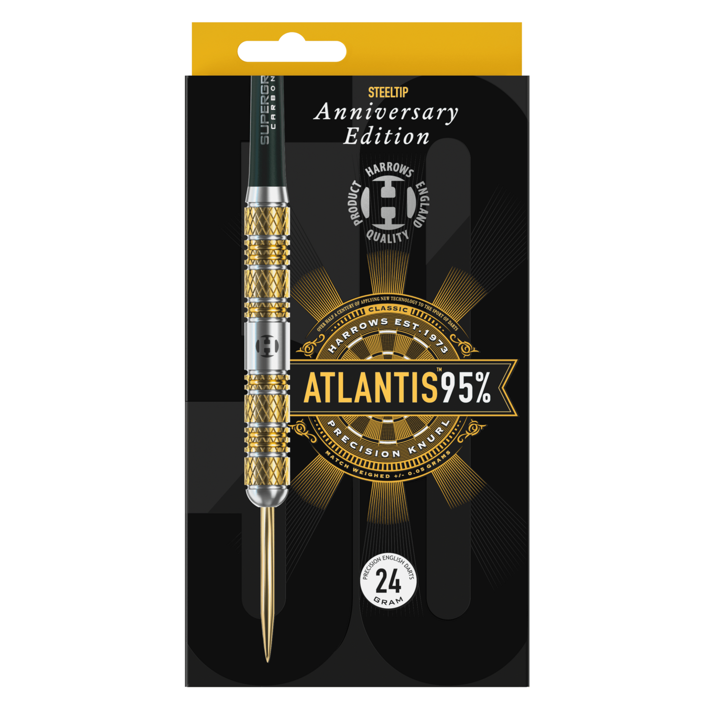 Harrows Atlantis 95% Steeldart 26g