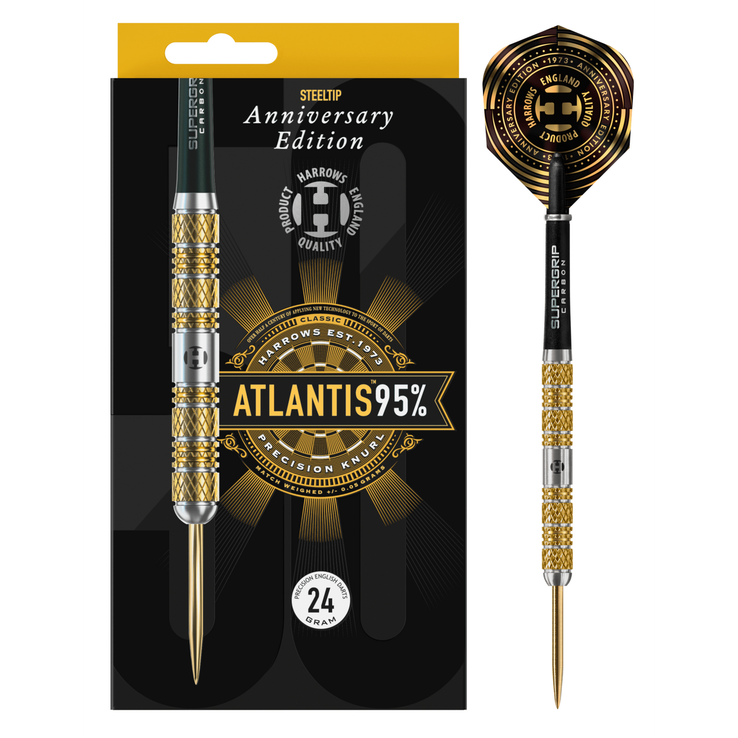 Harrows Atlantis 95% Steeldart 24g