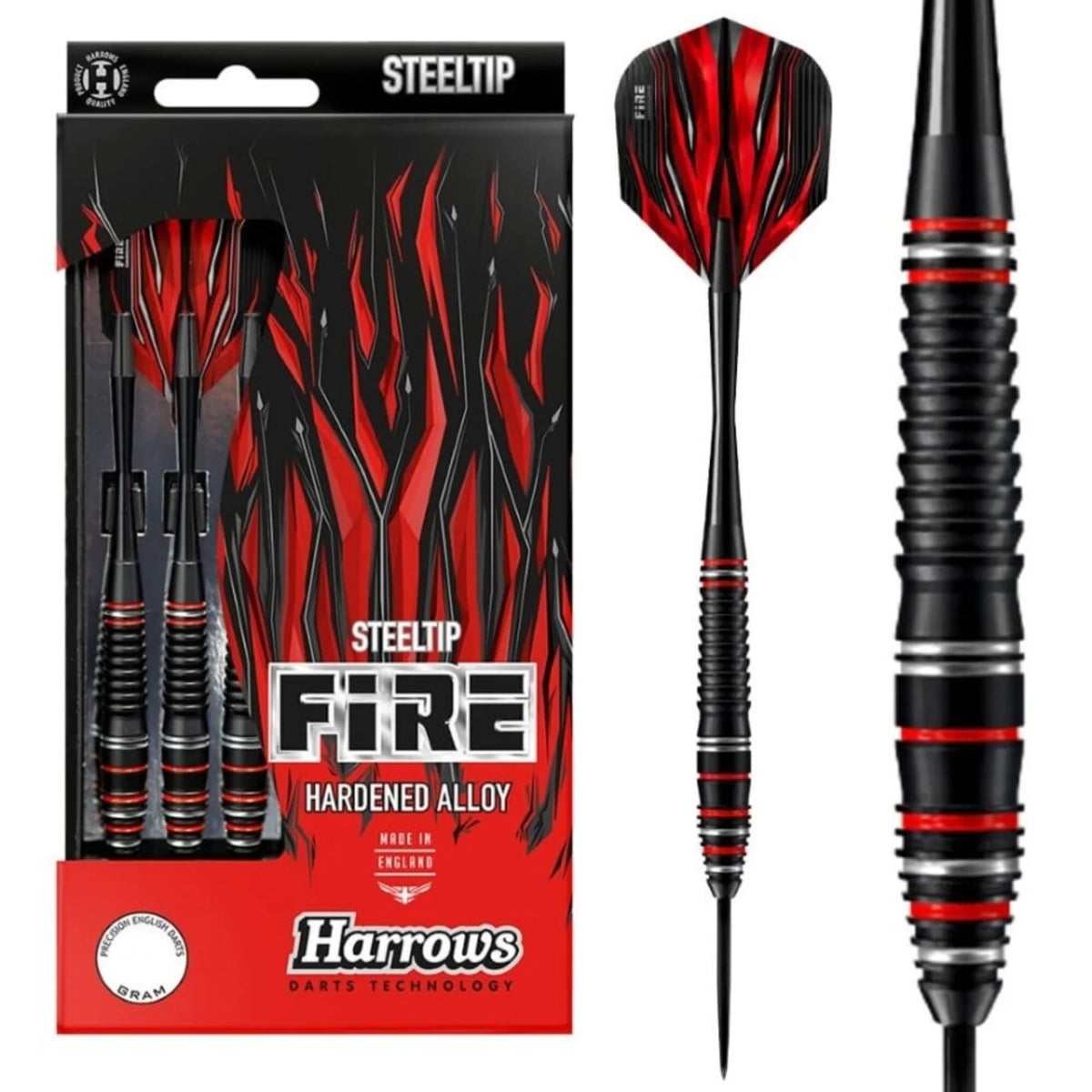 Harrows Fire High Grade Alloy Steeldarts 21g, 22g, 23g, 24g