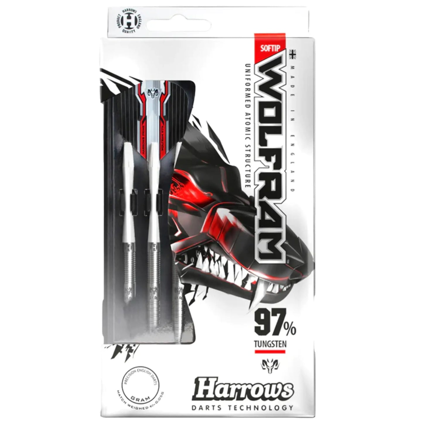 HARROWS Wolfram 97% Softdart 18g
