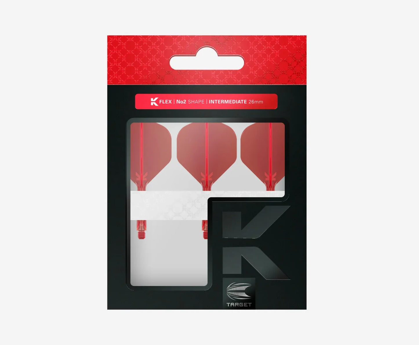 Target K-Flex Flight/Shaft-System Red No2 INTERMEDIATE