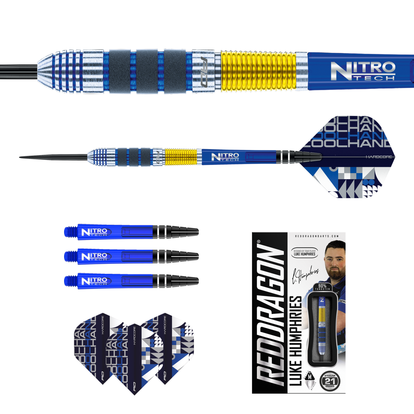 Reddragon Luke Humphries Costum Softdarts 20g