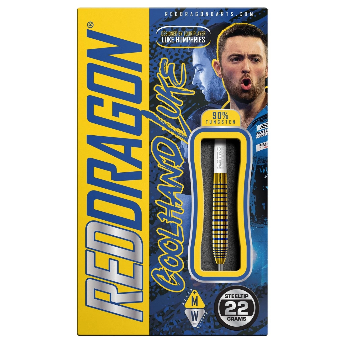 Reddragon Luke Humphries Steeldarts TX3 Gold SE 22g