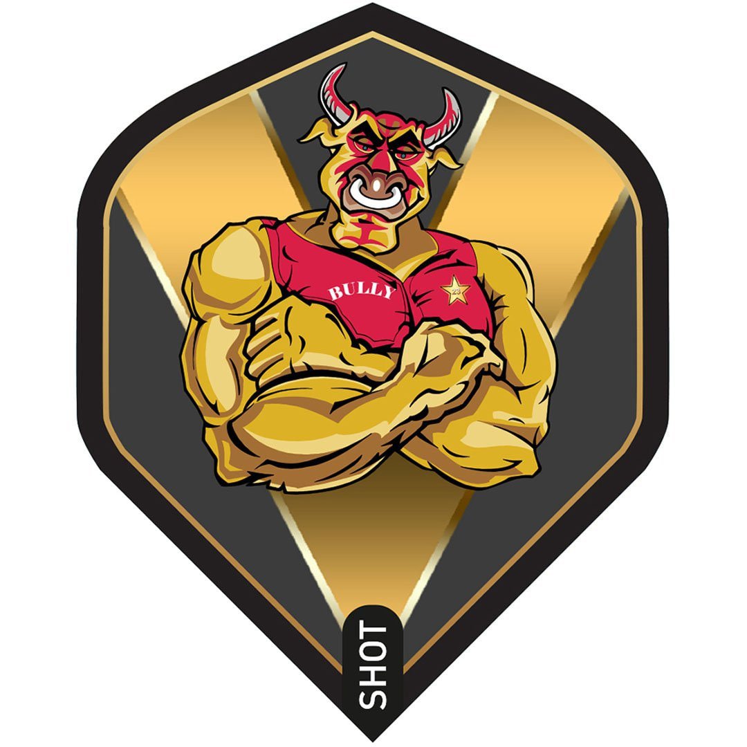 Shot Branded Flight No.2 Michael Smith Bully Boy Gold