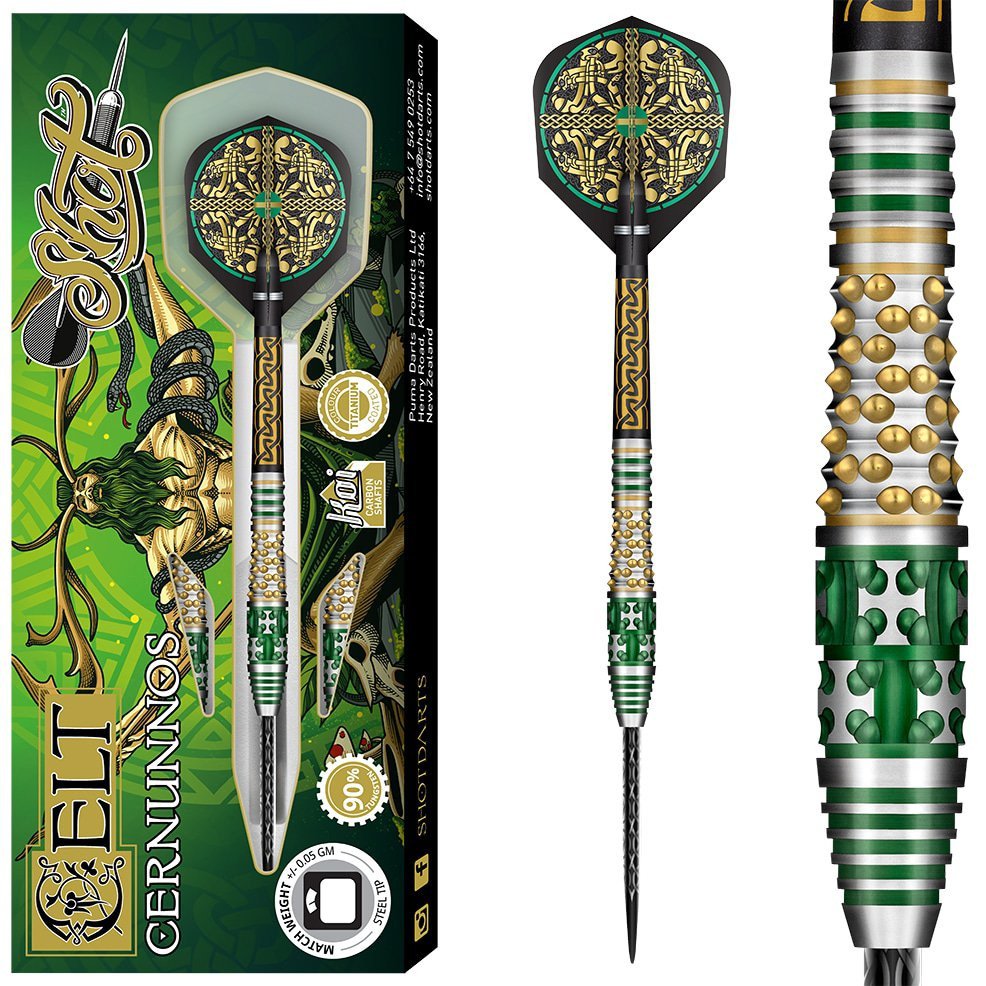 Shot Celt Cernunnos Steeldarts 90% in 24g