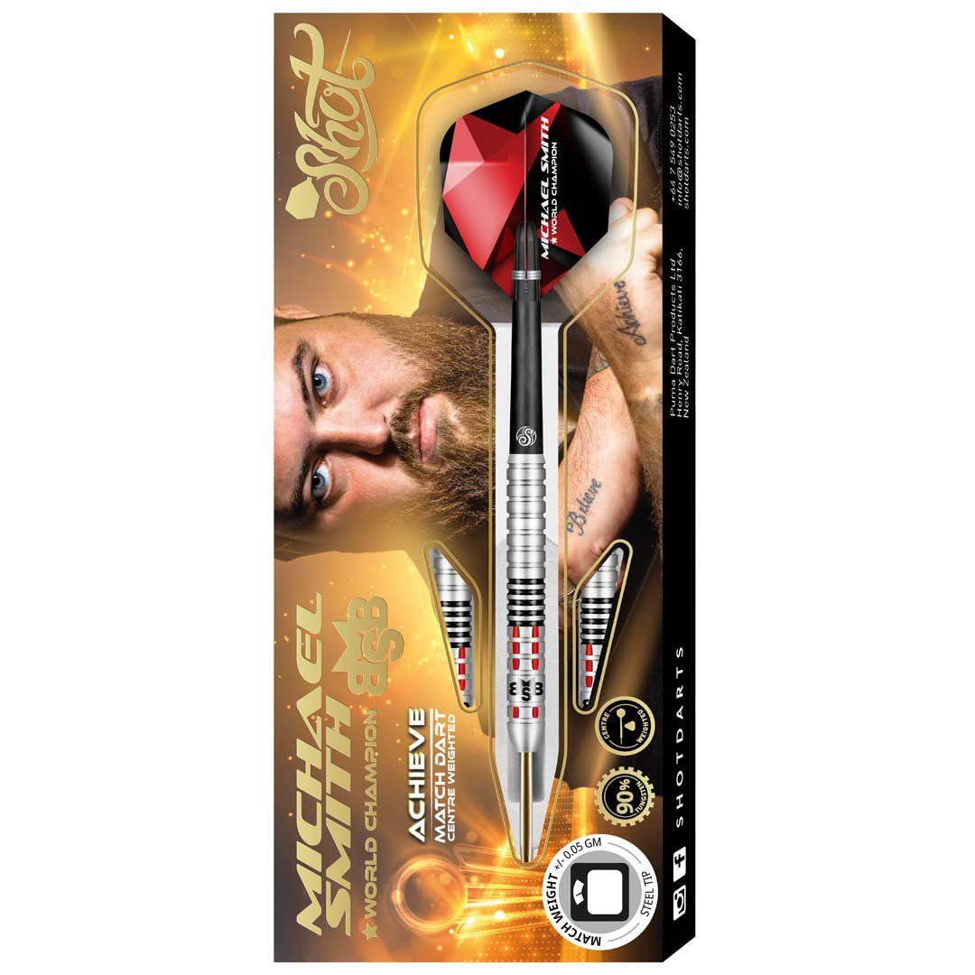 Shot Michael Smith 90% Achieve Steeldart 23g