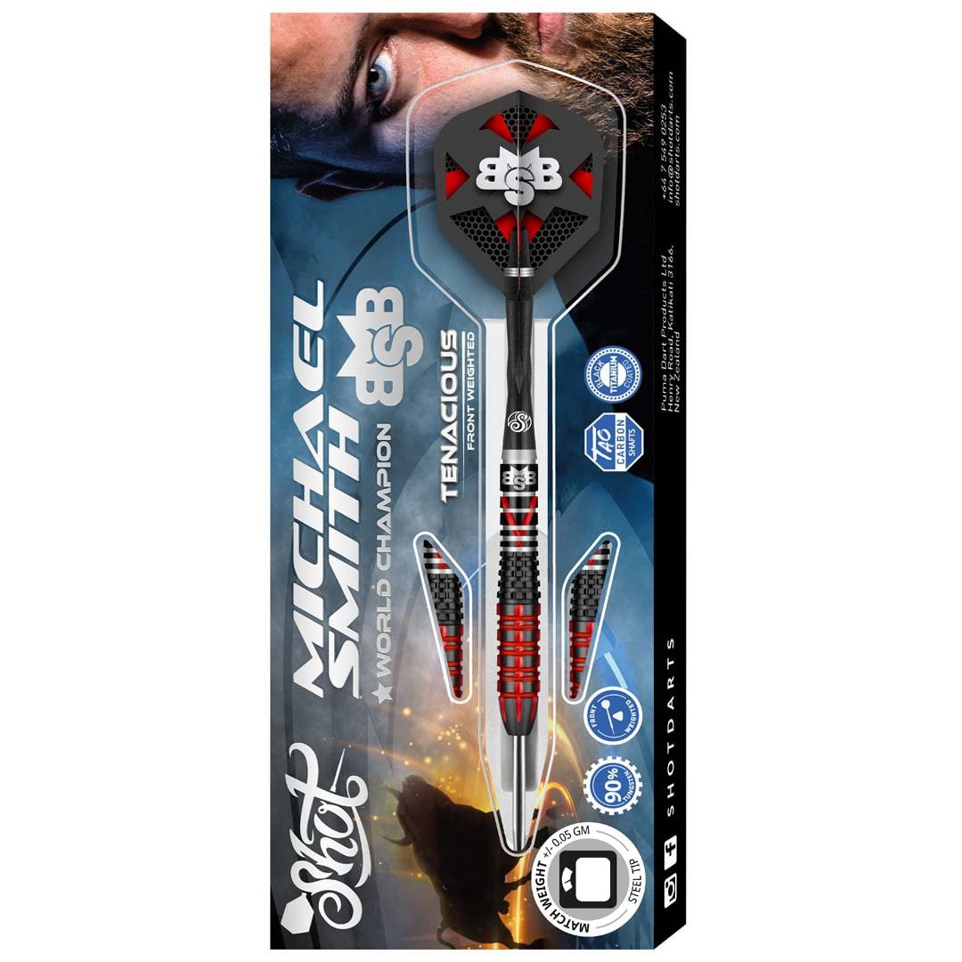 Shot Michael Smith 90% Tenacious Steeldarts 25g