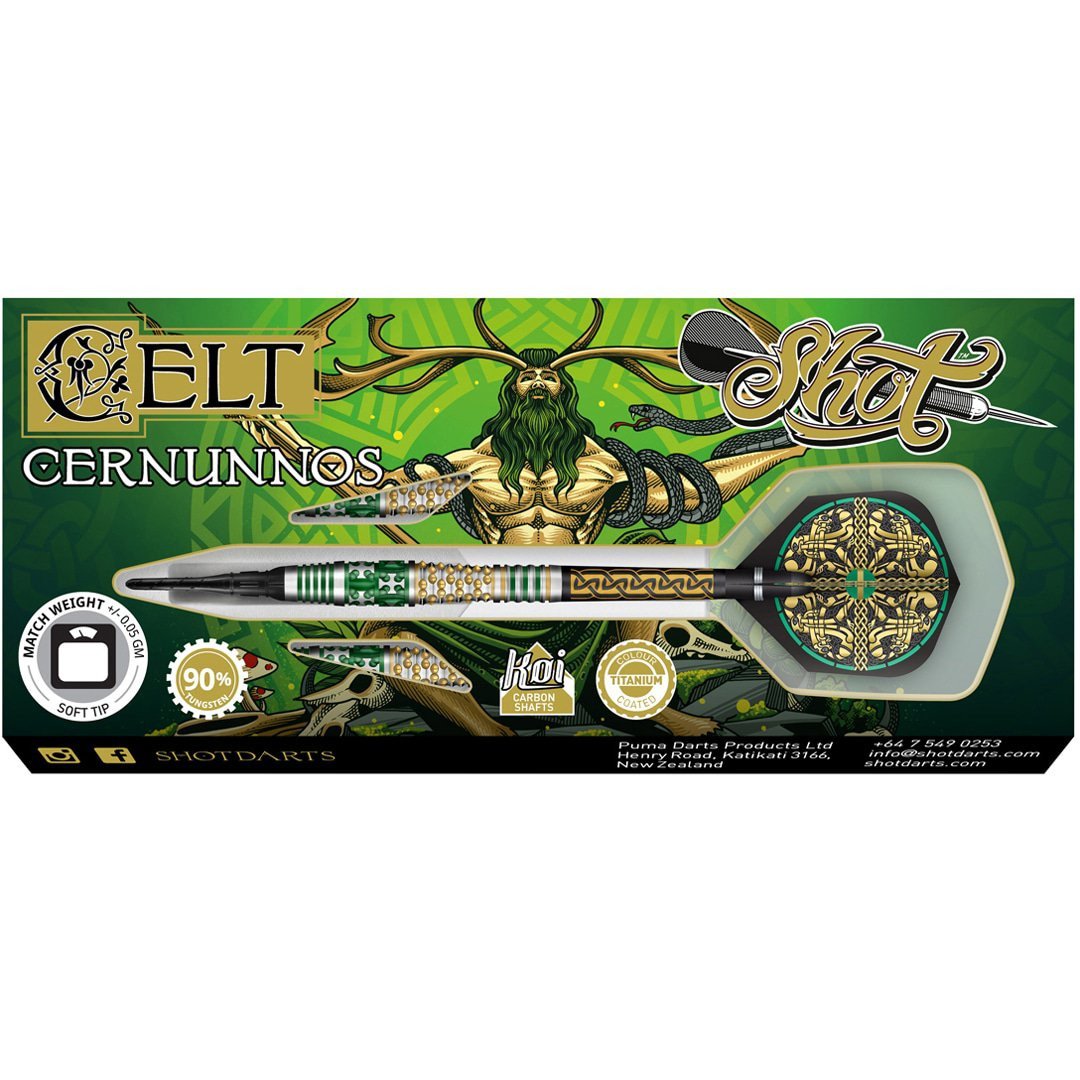 Shot Celt Cernunnos Soft-Dart 90% in 20g