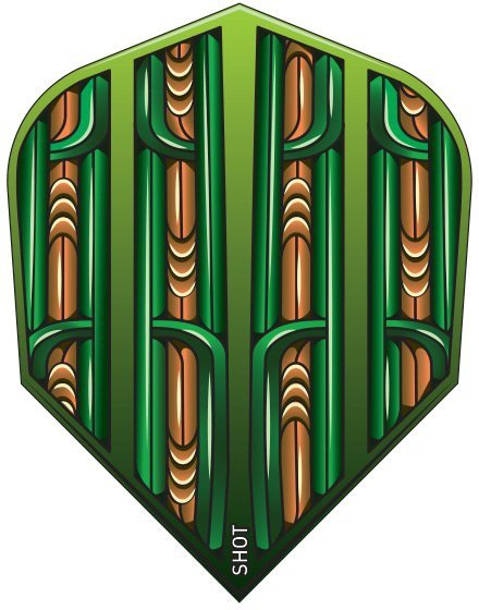 Shot Flight Warrior Rutene No.6 Green