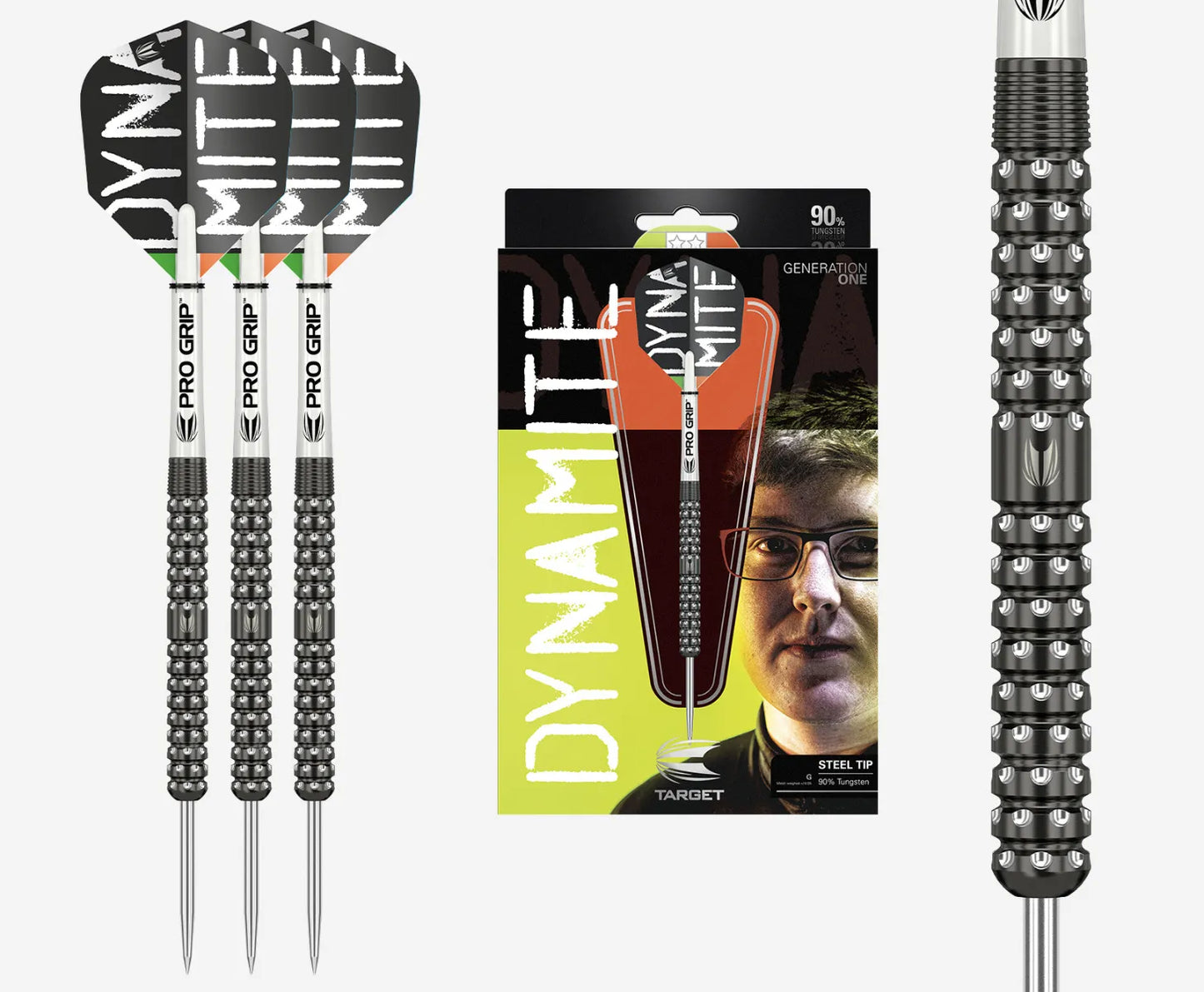 Target Steel-Dart Keane Barry 90% Tungsten in 24g (2020) - ABVERKAUF