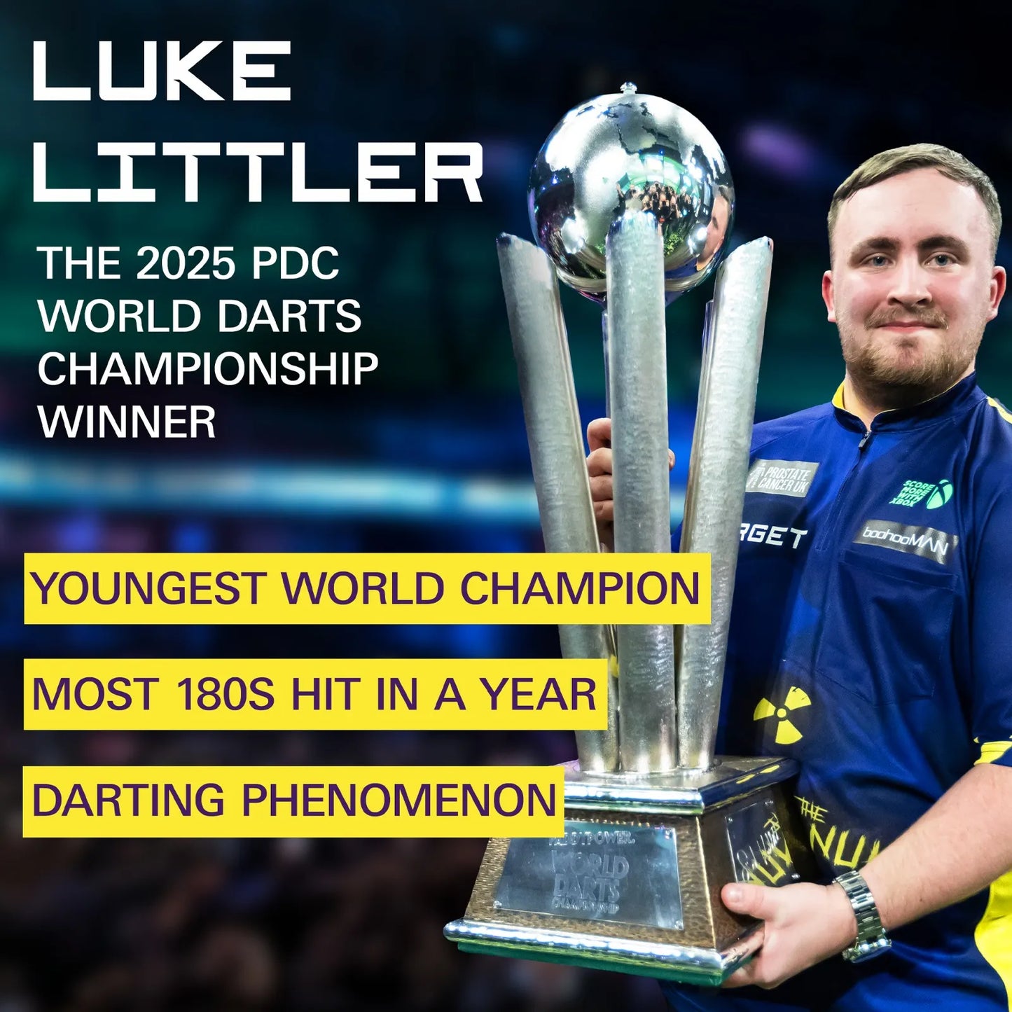 Target Soft-Dart Luke Littler Brass/Messing in 19g (2024)