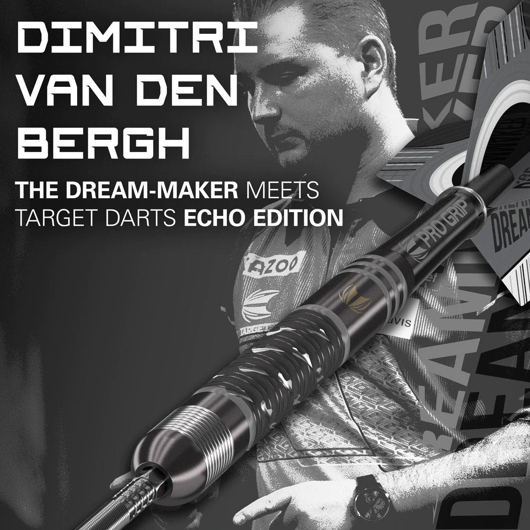 Target Dimitri Van Den Bergh X Echo Swiss Point Steeldarts in 22g