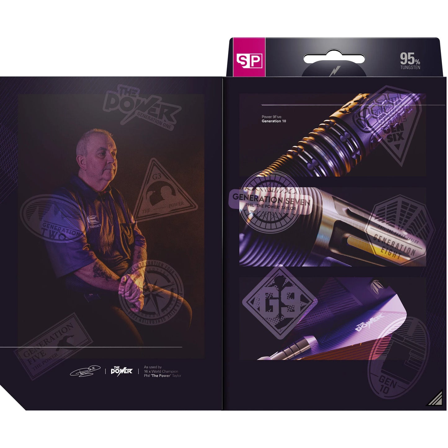 Target Phil Taylor G10 SWISS Steeldarts 22g