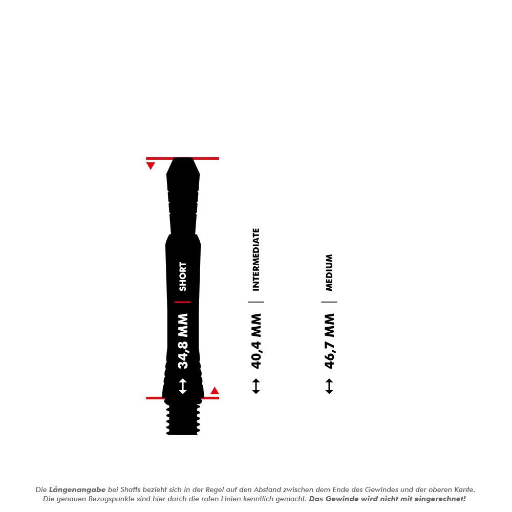 Target Heli Ti Shaft Black Short