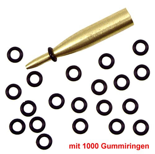 HARROWS Shaft Lock System mit 30 Gummiringen und Tool