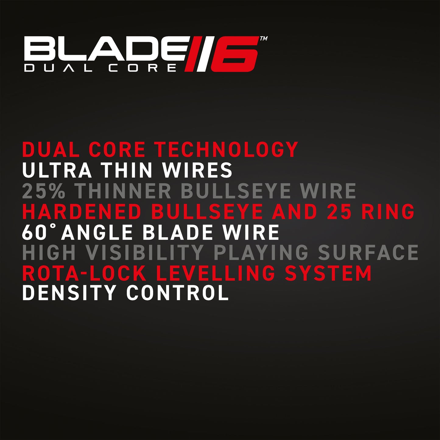 Winmau Blade 6 Dual Core Dartboard NEW