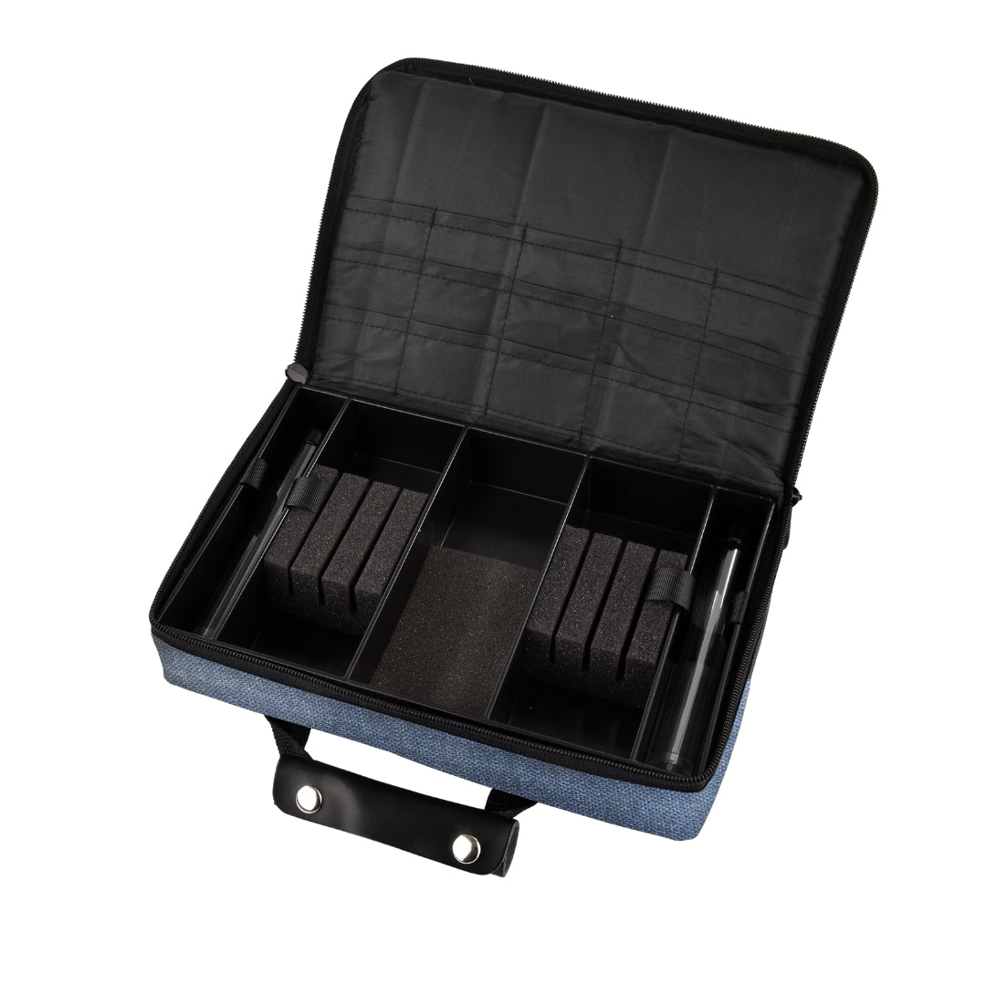 Karella Darttasche MASTER PAK Jeans Edition, Farbe Jeans