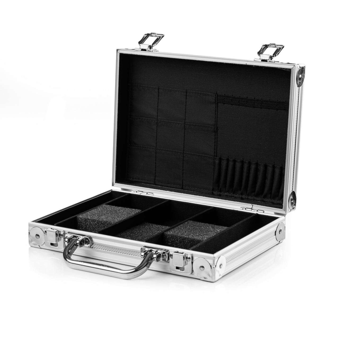 Karella Alukoffer Dartskoffer PAK Luxus, Farbe Silber/Aluminium (Zubehör/Darttasche)