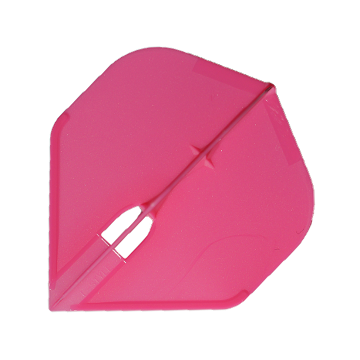 L-style Flight L1 Standard Hot Pink Flight with Champagne Ring hole