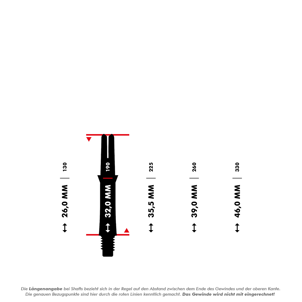 L-style Shaft Carbon 190