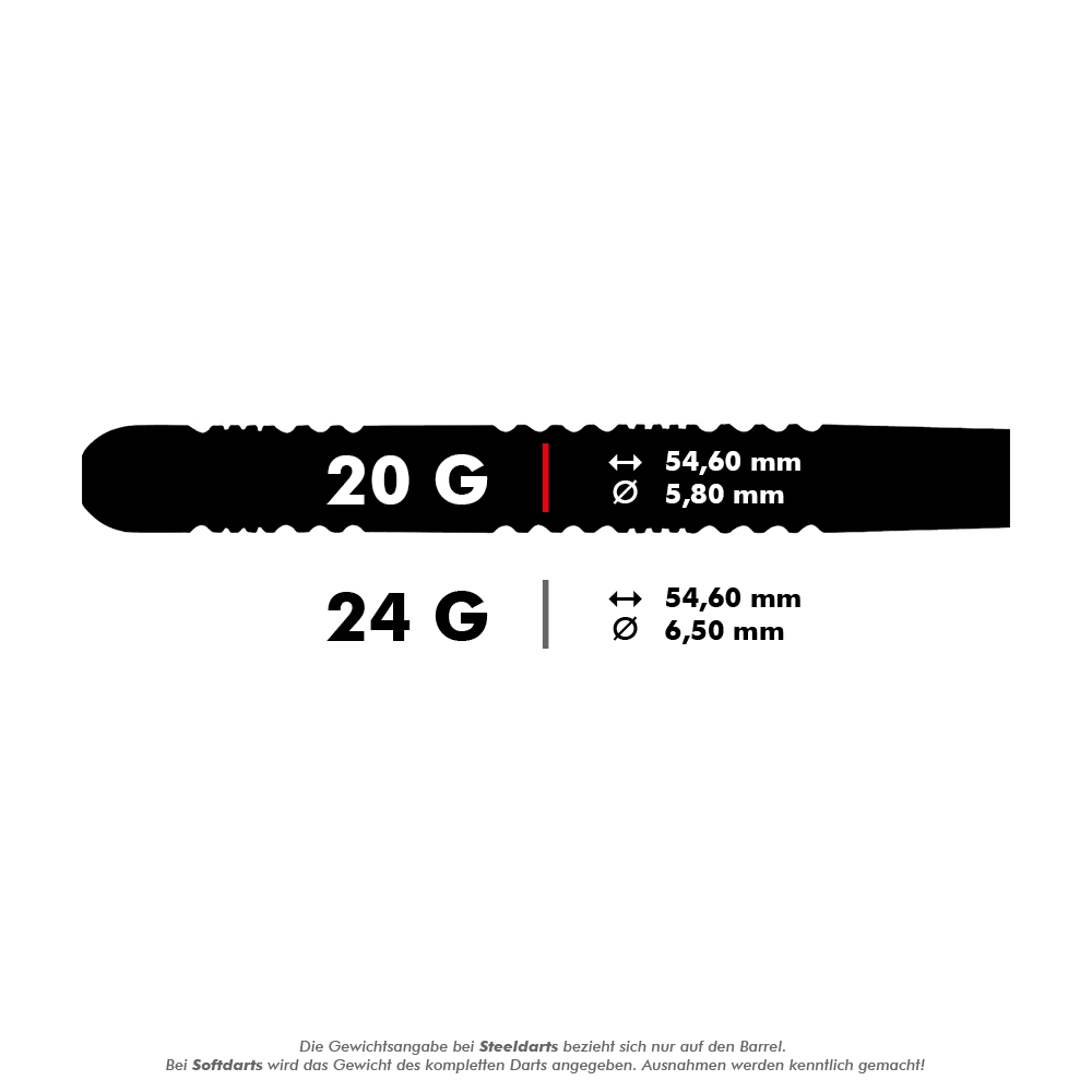 Reddragon Snakebite Peter Wright 11 Steeldart 24g