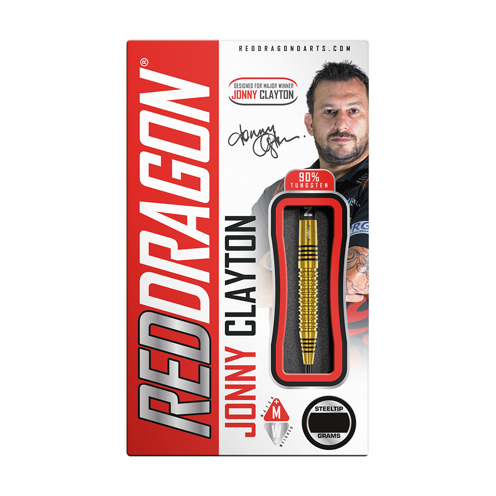 Reddragon Jonny Clayton Gold Steeldart 24g