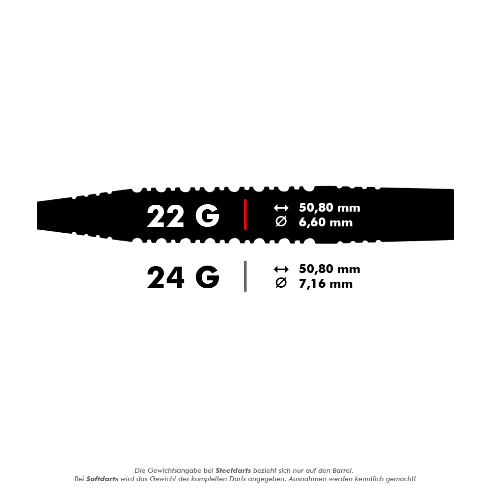 Reddragon Jonny Clayton Gold Steeldart 24g