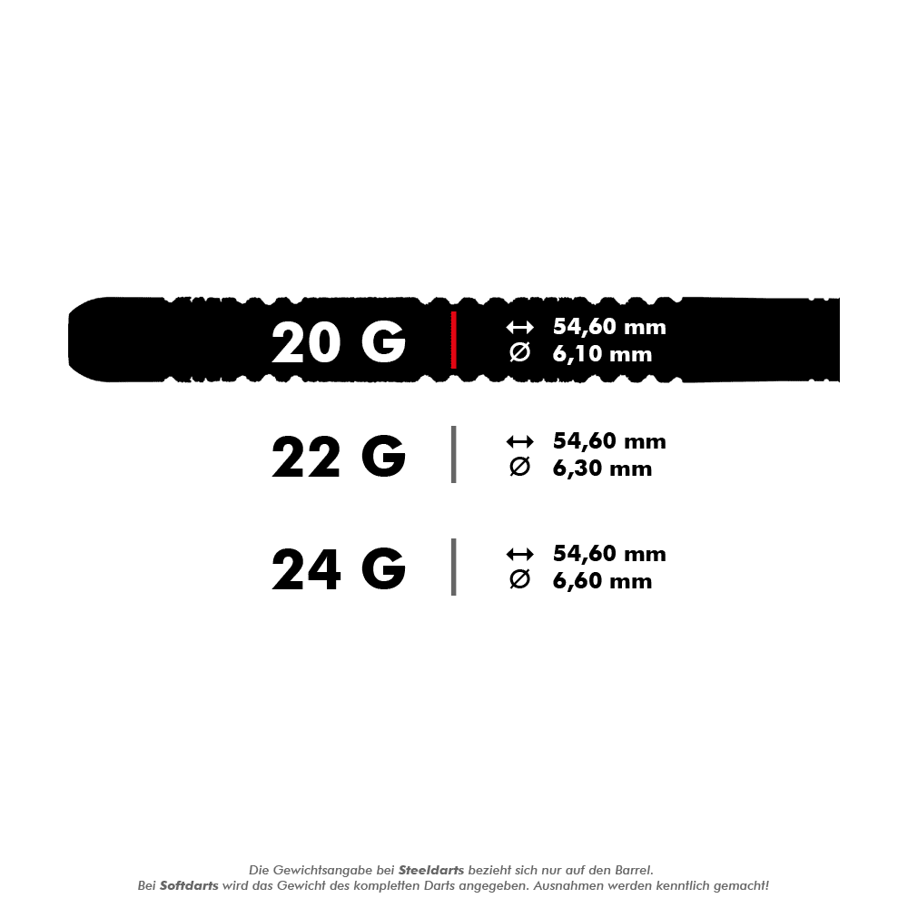 Reddragon Peter Wright Double WC SE Gold Steeldart 20g