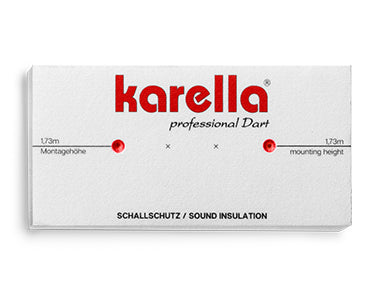 Karella Schallschutz für Steel-Dart Boards (Dart-Board Zubehör)