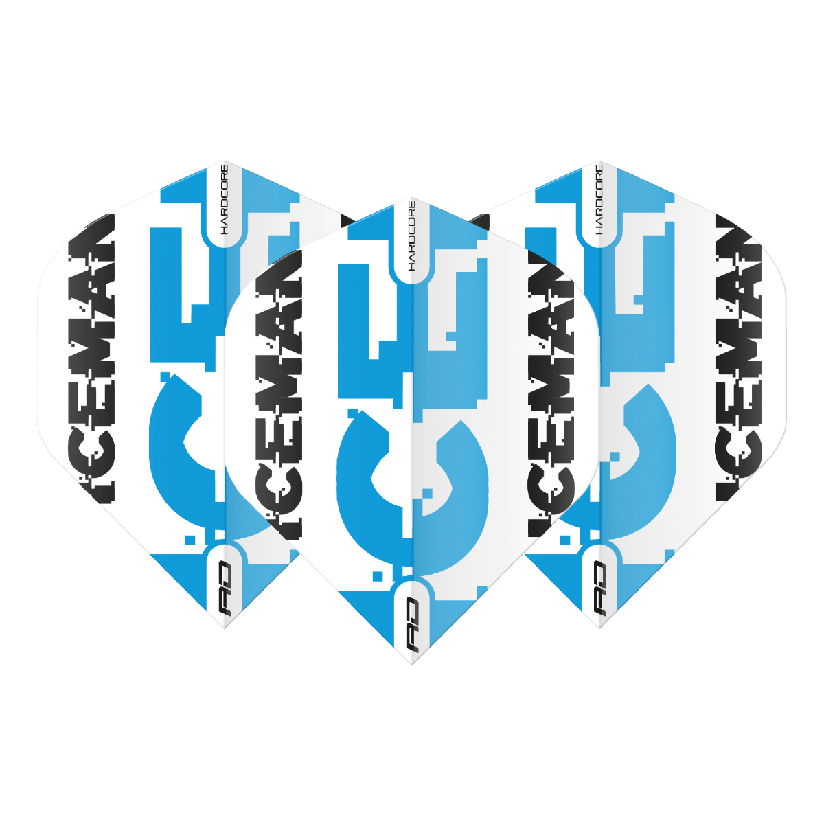 Reddragon Flight Hardcore Gerwyn Price White + Blue Logo