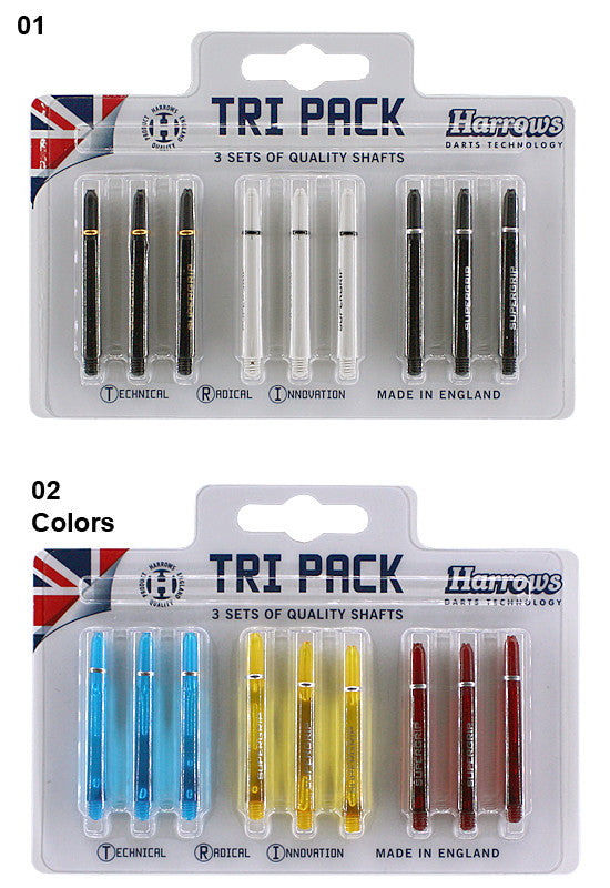 HARROWS Tri Pack Shafts Medium 01