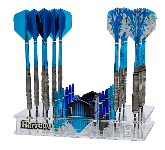 HARROWS Darts Station für 12 Darts und Zubehör