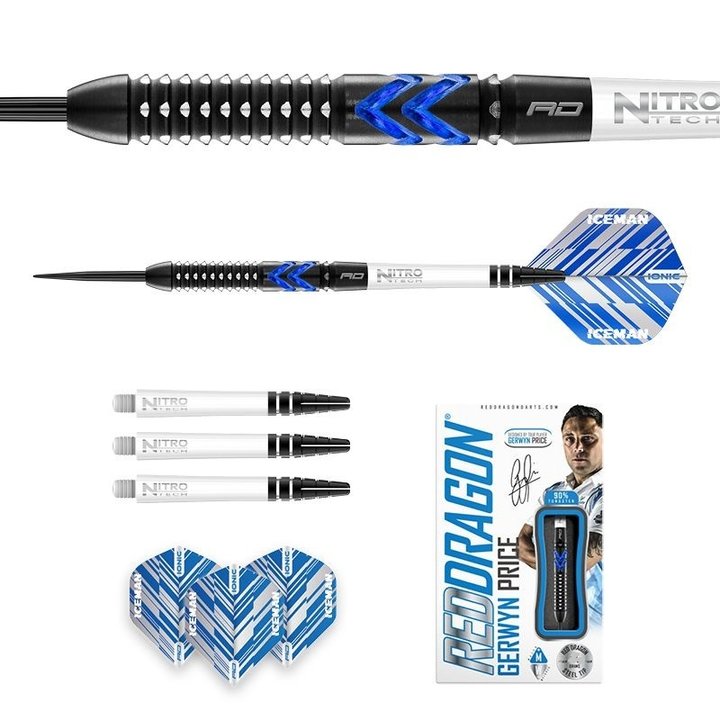 Reddragon Gerwyn Price Blue Ice SE Steeldart 26g