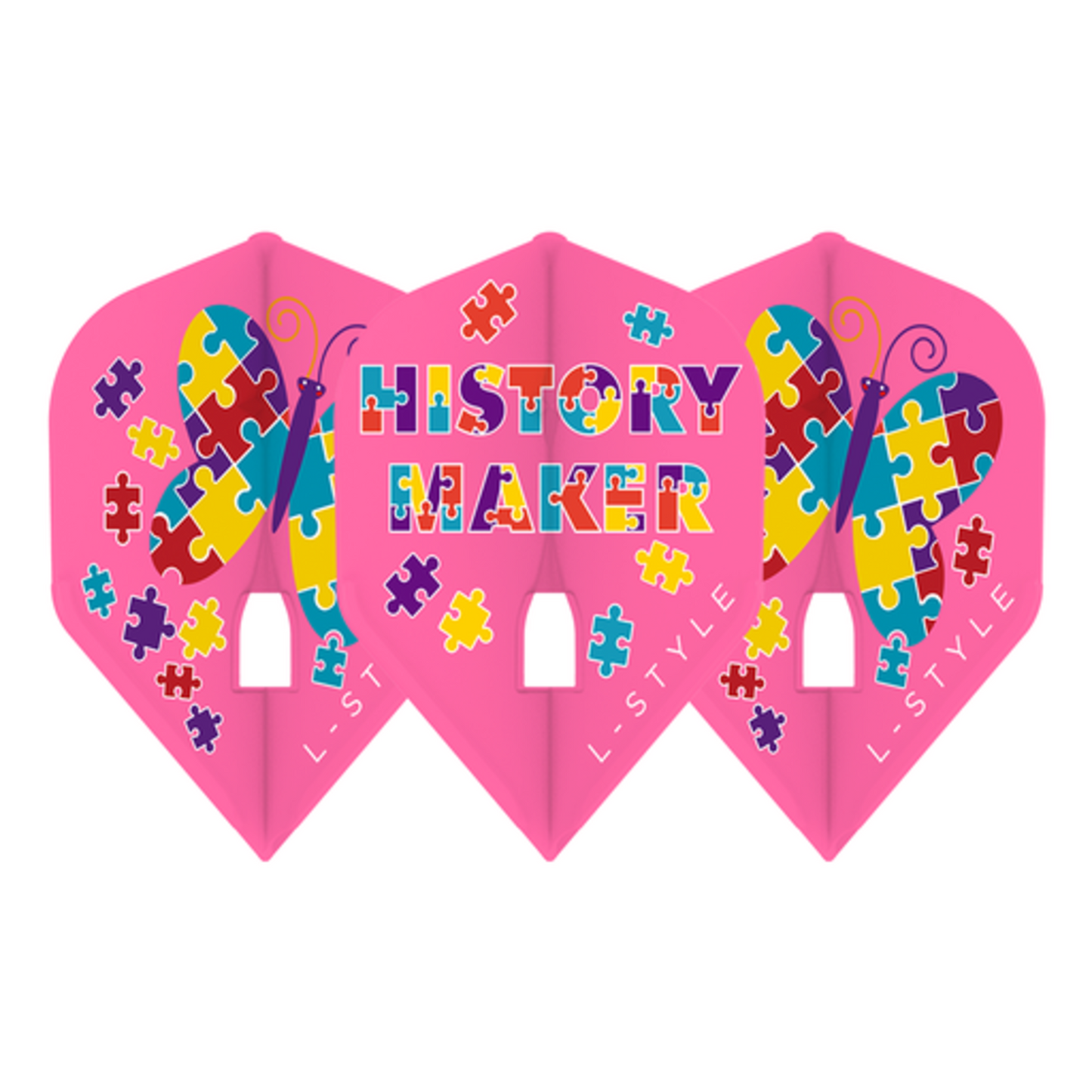 L-Style Signature Champagne Flight L1PRO Standard Fallon Sherrock V2 Pink