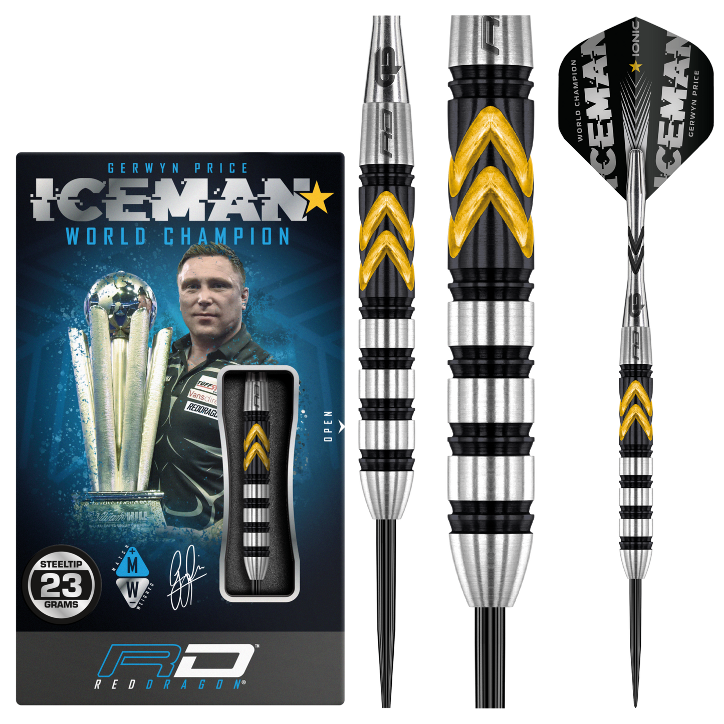 Reddragon Gerwyn Price Thunder Steeldart 23g